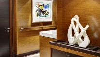 Sailing Yacht Kokomo III - Interior detail With Art